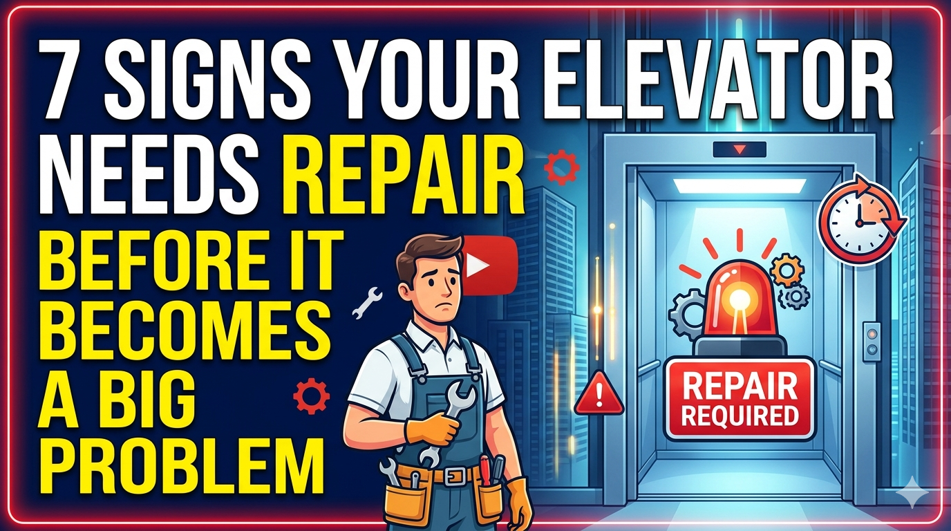 7 signs your Elevator Need Repair
