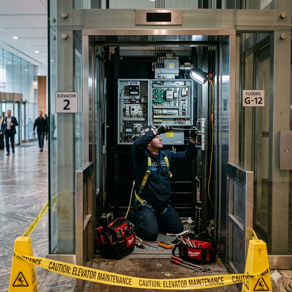 Elevator maintenance