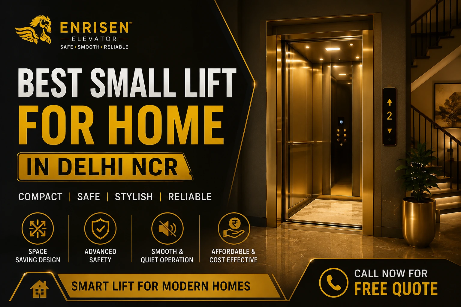 Best Small Lift For Home in Delhi NCR