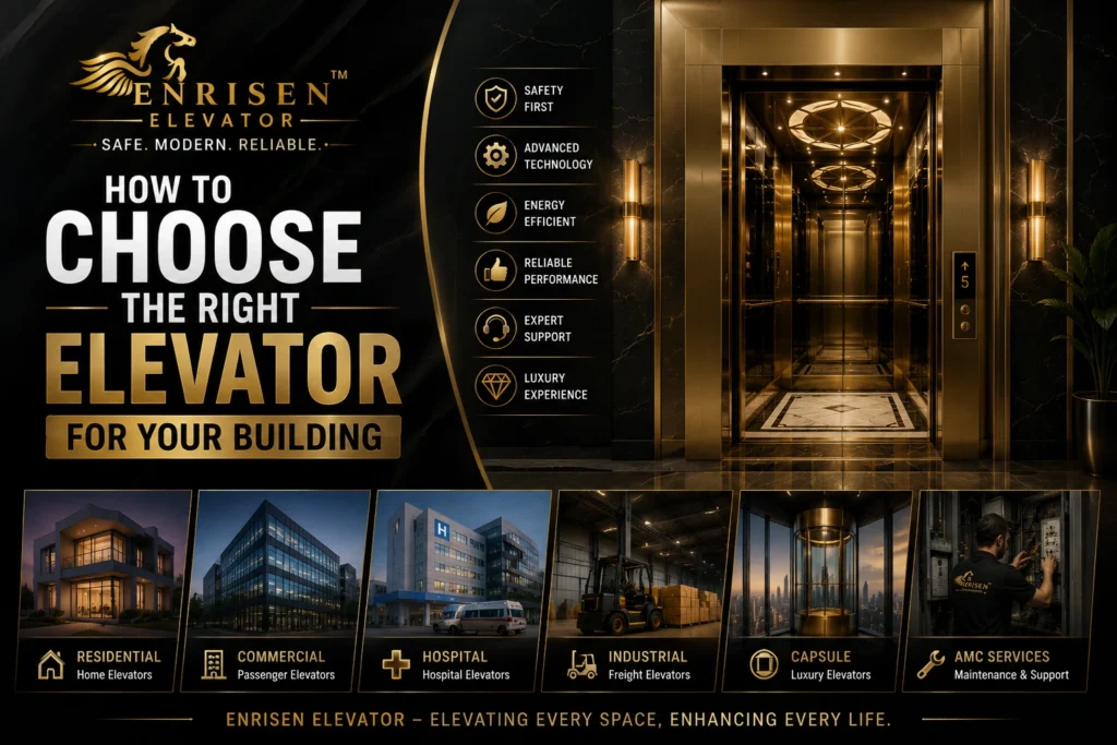 How to choose right elevator for your building