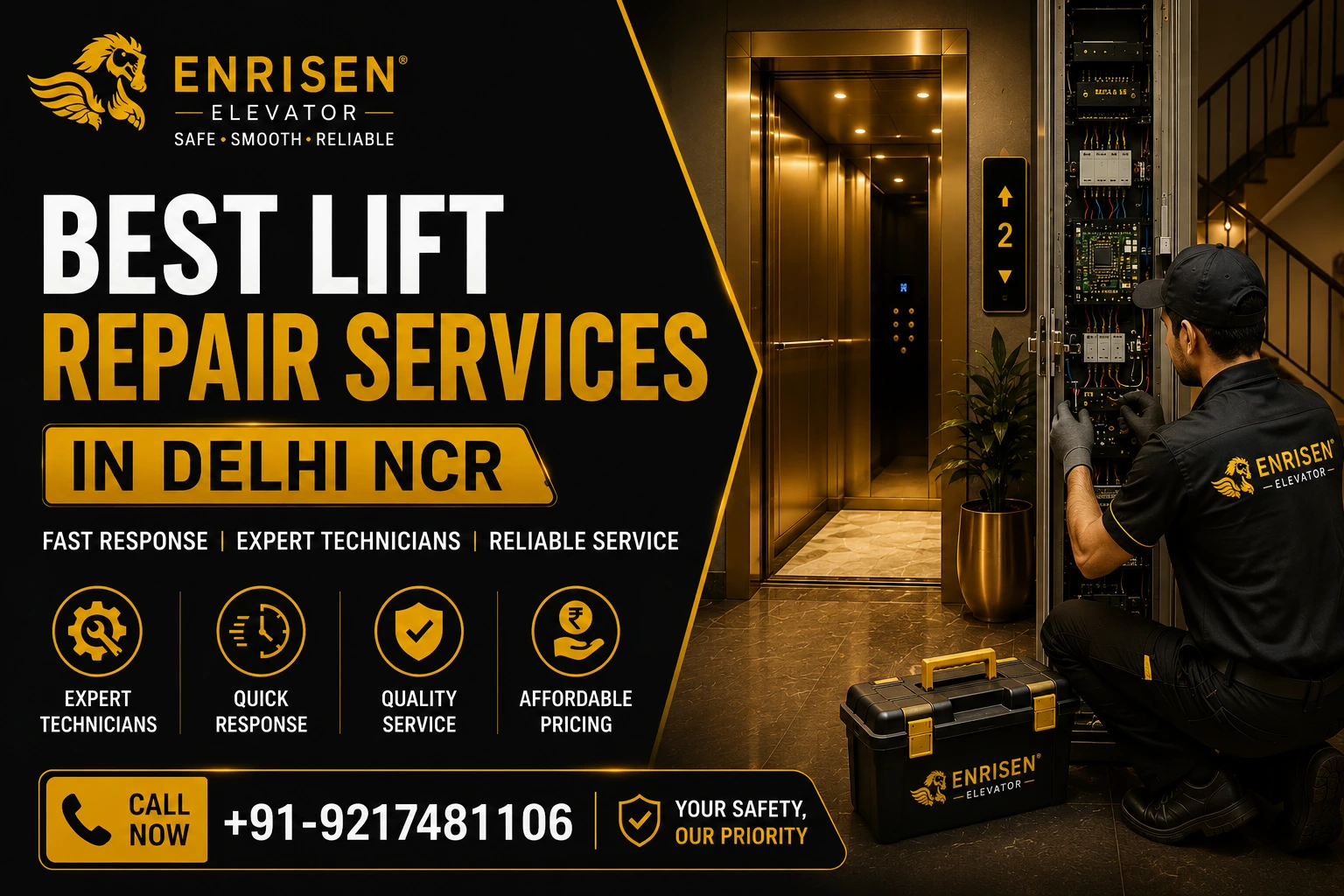 Best Lift Repair Services in Delhi NCR