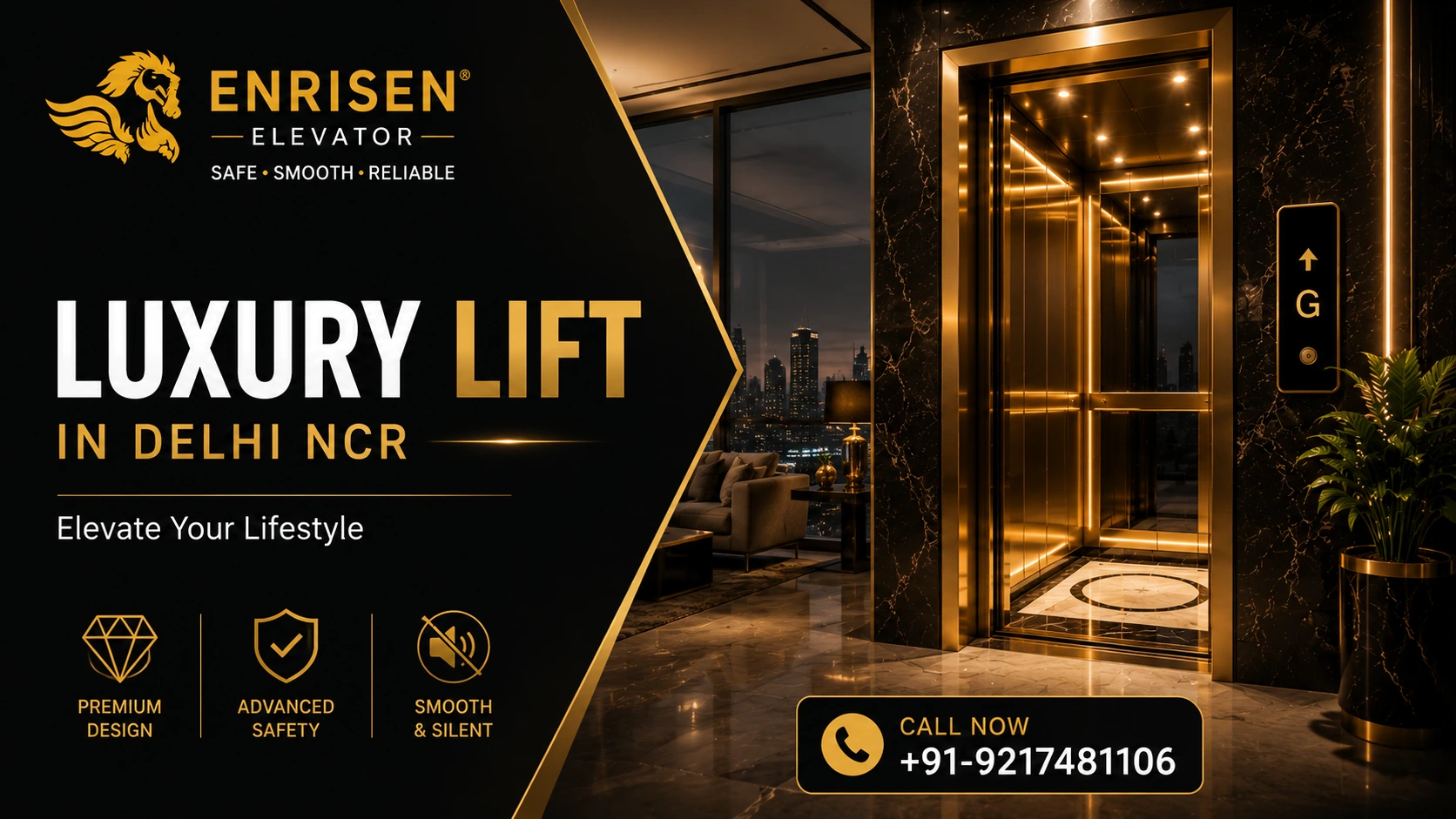 Luxury Lift in Delhi NCR